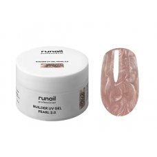 +RuNail Гель для моделирования BUILDER UV GEL PEARL 2.0 №9960 15г