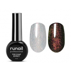 RuNail Топ EFFECT OPAL AURORA 9мл №9910