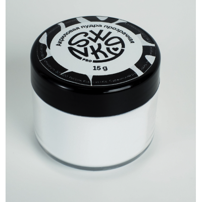 Swanky Stamping Акриловая пудра прозрачная 15г