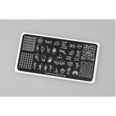 Swanky Stamping Пластина 099