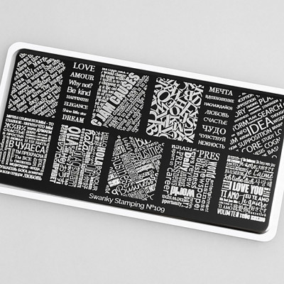 Swanky Stamping Пластина 109 18199