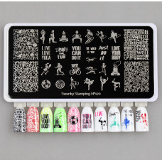 Swanky Stamping Пластина 120