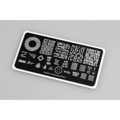 Swanky Stamping Пластина 123