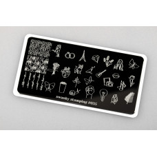 Swanky Stamping Пластина 035