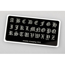 Swanky Stamping Пластина 043